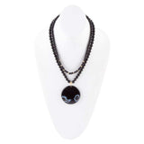 Xavier Black Onyx Pendant Necklace - Barse Jewelry - Flyclothing LLC