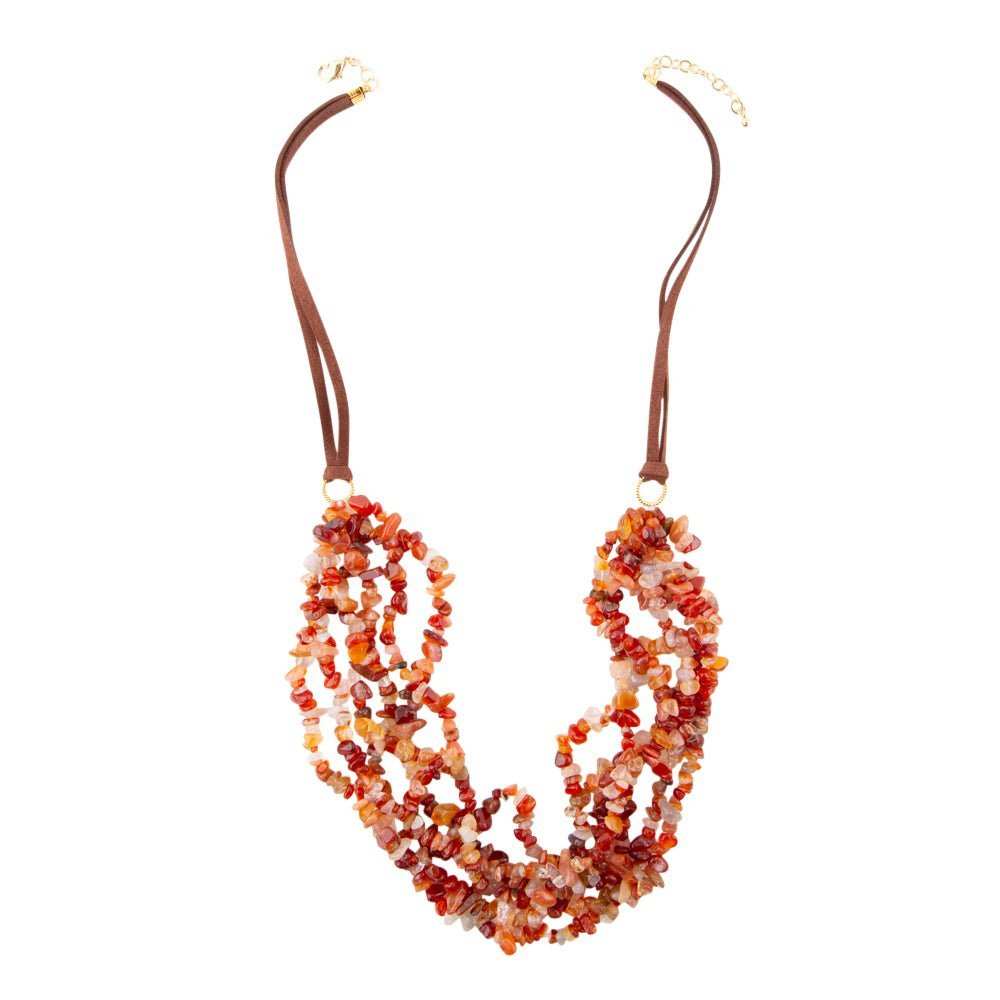 Xavier Carnelian Multi-Strand Necklace - Barse Jewelry - Flyclothing LLC