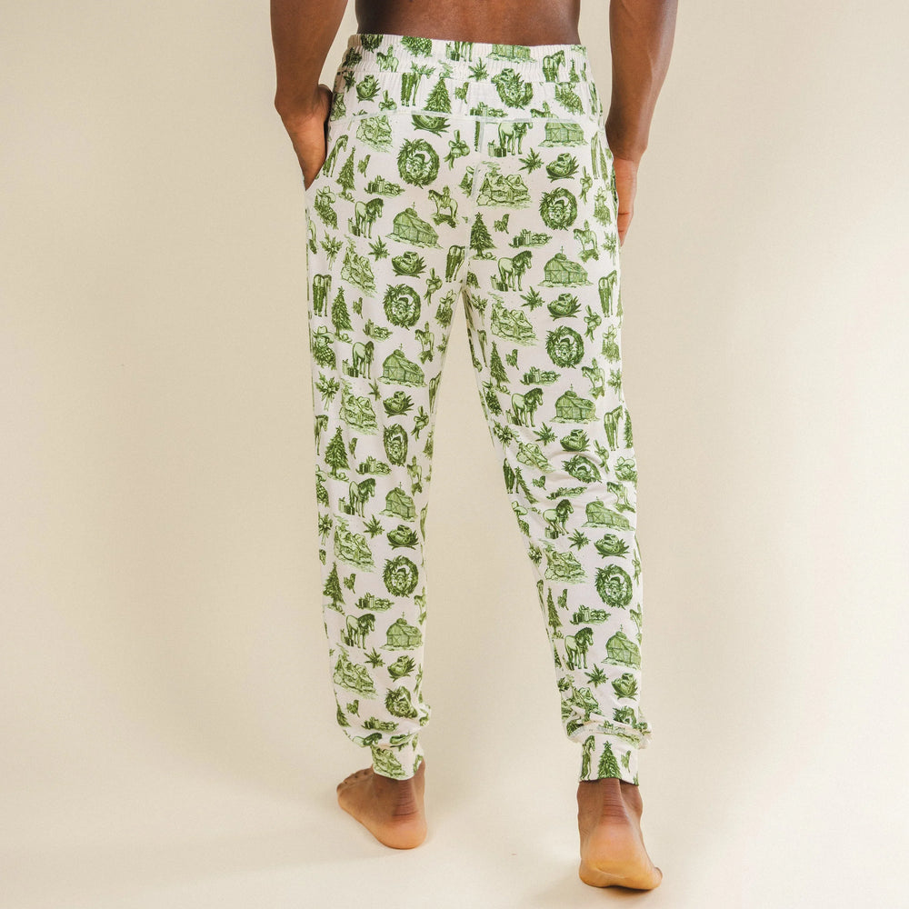 The Western Wonderland | Western Toile SleepDeep™ Men’s Pajama Joggers - Shinesty - Flyclothing LLC