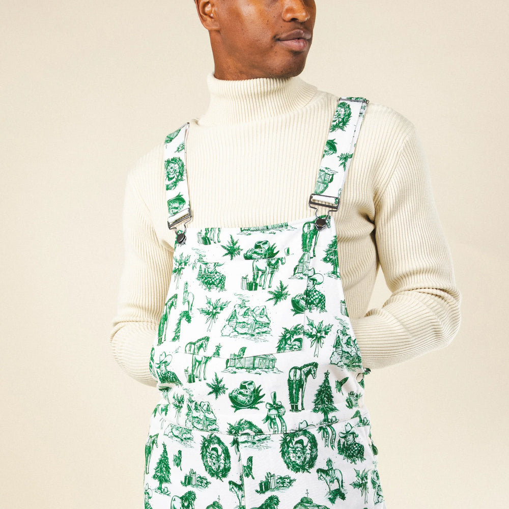 The Western Wonderland | Western Toile Pajamaralls® - Shinesty - Flyclothing LLC