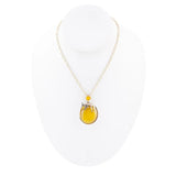Yellow Agate Honey Drip Golden Necklace - Barse Jewelry - Flyclothing LLC