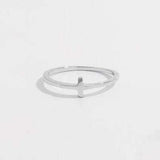 925 Sterling Silver Cross Ring - Trendsi - Flyclothing LLC