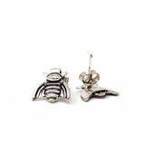 Honeybee Stud Earrings - Asha Handicrafts - Flyclothing LLC