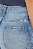 Kancan High Waist Chewed Up Straight Mom Jeans - Trendsi - Flyclothing LLC