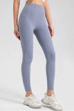 High Waist Skinny Active Pants - Trendsi - Flyclothing LLC