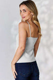 Basic Bae Full Size Round Neck Slim Cami - Trendsi - Flyclothing LLC