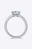 1 Carat Moissanite 925 Sterling Silver Solitaire Ring - Trendsi - Flyclothing LLC