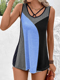 Color Block Tank Top - Trendsi - Flyclothing LLC