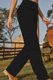 Loose Fit Long Jeans with Pockets - Trendsi - Flyclothing LLC