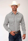 ROPER MENS DARK GROUND WALLPAPER FLORAL PRINT LONG SLEEVE SNAP WESTERN SHIRT TALL FIT - Roper - Flyclothing LLC