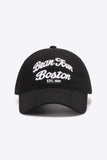 Embroidered Graphic Adjustable Baseball Cap - Trendsi - Flyclothing LLC