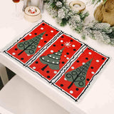 Assorted 2-Piece Christmas Placemats - Trendsi - Flyclothing LLC