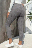 Ribbed High Waist Leggings - Trendsi - Flyclothing LLC