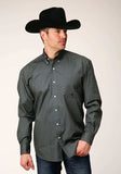 Roper Mens Long Sleeve Button Honeycomb Foulard Western Shirt - Roper - Flyclothing LLC