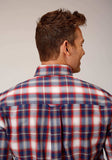 Roper Mens Long Sleeve Button Independence Plaid Western Shirt - Roper - Flyclothing LLC