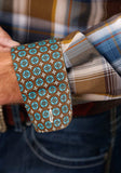 Roper Mens Long Sleeve Button Chocolate Plaid Western Shirt - Roper - Flyclothing LLC