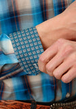 Roper Mens Long Sleeve Button Sunset Plaid Western Shirt - Roper - Flyclothing LLC