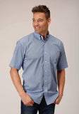 Roper Mens Short Sleeve Button Thistle Foulard Western Shirt - Roper - Flyclothing LLC