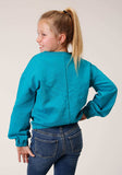 Roper Girls Long Sleeve Knit Poly Rayon Long Sleeve French Terry T Sweatshirt - Roper - Flyclothing LLC