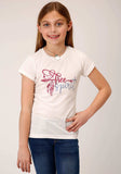 Roper Girls Short Sleeve Knit Poly Rayon Jersey T T-Shirt - Roper - Flyclothing LLC