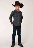Roper Boys Long Sleeve Snap Classic Foulard Western Shirt - Roper - Flyclothing LLC
