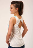 Roper Womens Sleeveless Knit Cotton Slub Jersey Tank Top - Roper - Flyclothing LLC