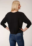 Roper Womens Long Sleeve Knit Poly Rayon Jersey Dolman Slv Crew Neck Sweatshirt - Roper - Flyclothing LLC