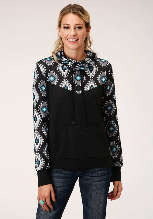 Roper Womens Long Sleeve Knit Sweater Knit Pullover Top Top - Roper - Flyclothing LLC