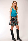 Roper Womens Black Cowgirl Print Skirt - Roper - Flyclothing LLC