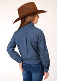 Roper Girls Long Sleeve Snap North South Arrows Western Shirt - Roper - Flyclothing LLC