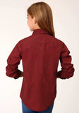 Roper Girls Long Sleeve Snap Tribal Geo Print Western Shirt - Roper - Flyclothing LLC