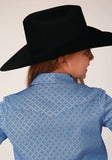 Roper Girls Long Sleeve Button Thistle Foulard Western Shirt - Roper - Flyclothing LLC