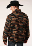 Roper Mens Camo Print Polar Fleece Pullover - Roper - Flyclothing LLC