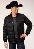 Roper Mens Down Proof Coated Jacket Black - Roper - Flyclothing LLC
