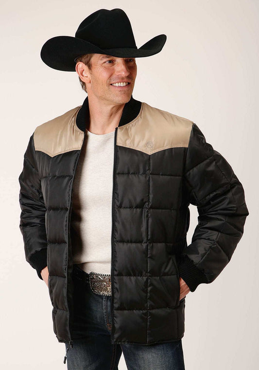 Roper Mens Quilted Polyfilled Jacket - Roper - Flyclothing LLC