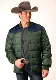 Roper Mens Quilted Polyfilled Jacket - Roper - Flyclothing LLC
