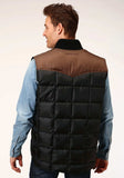 Roper Mens Quilted Polyfilled Vest - Roper - Flyclothing LLC