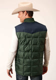 Roper Mens Quilted Polyfilled Vest - Roper - Flyclothing LLC
