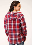 Roper Womens Long Sleeve Snap Thermal Lined Flannel Shirt Jacket - Roper - Flyclothing LLC