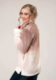 Roper Womens Polar Fleece Dip Dye Pullover - Roper - Flyclothing LLC