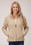 Roper Womens Bonded Faux Lamb Fur Fleece Jckt Pullover - Roper - Flyclothing LLC