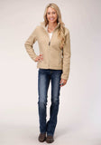 Roper Womens Bonded Faux Lamb Fur Fleece Jckt Pullover - Roper - Flyclothing LLC