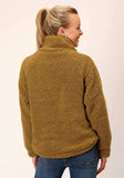 Roper Womens Teddy Bear Brown Polar Fleece Pullover - Roper - Flyclothing LLC