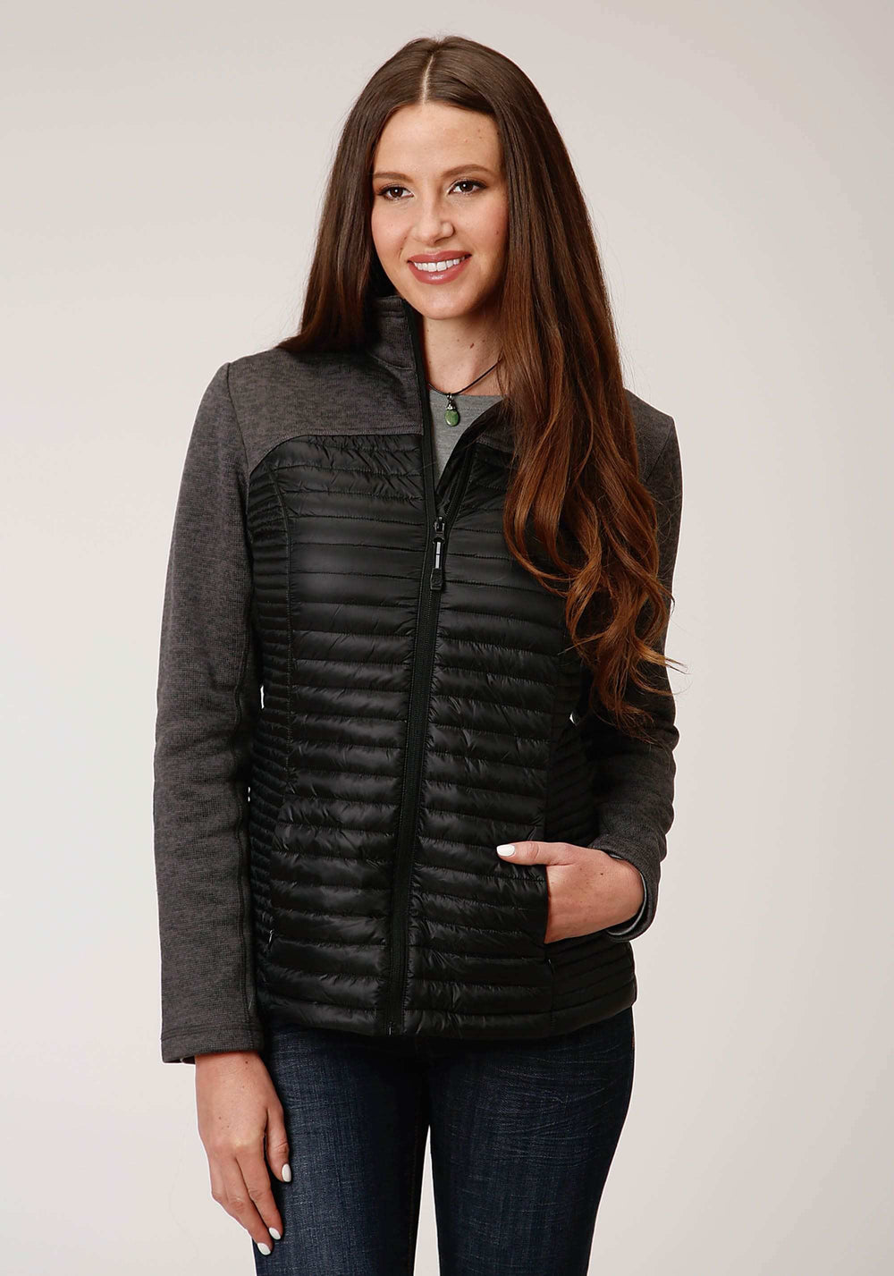 Roper Womens Down Filled Crushable Combo Jacket - Roper - Flyclothing LLC