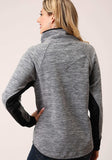 Roper Womens Heathered Grey Fleece Pullover - Roper - Flyclothing LLC