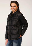 Roper Womens Parachite Jacket With Downfill Black - Roper - Flyclothing LLC