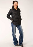 Roper Womens Parachite Jacket With Downfill Black - Roper - Flyclothing LLC