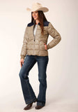 Roper Womens Poly Filled Western Quilted Polyfilled Jacket - Roper - Flyclothing LLC
