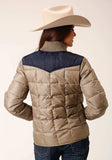 Roper Womens Poly Filled Western Quilted Polyfilled Jacket - Roper - Flyclothing LLC