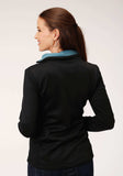 Roper Womens Interlock Bonded Fleece Tech Jacket - Roper - Flyclothing LLC
